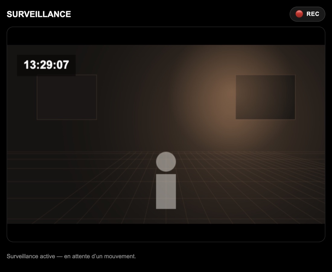 Aperçu de l’application Surveillance